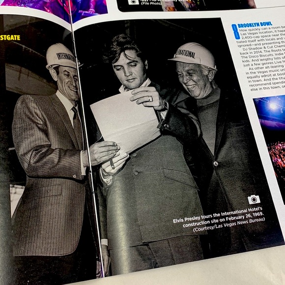 Iconic Music Rooms Las Vegas Weekly Paper Magazine used Lucy Ball on cover - Picture 2 of 10